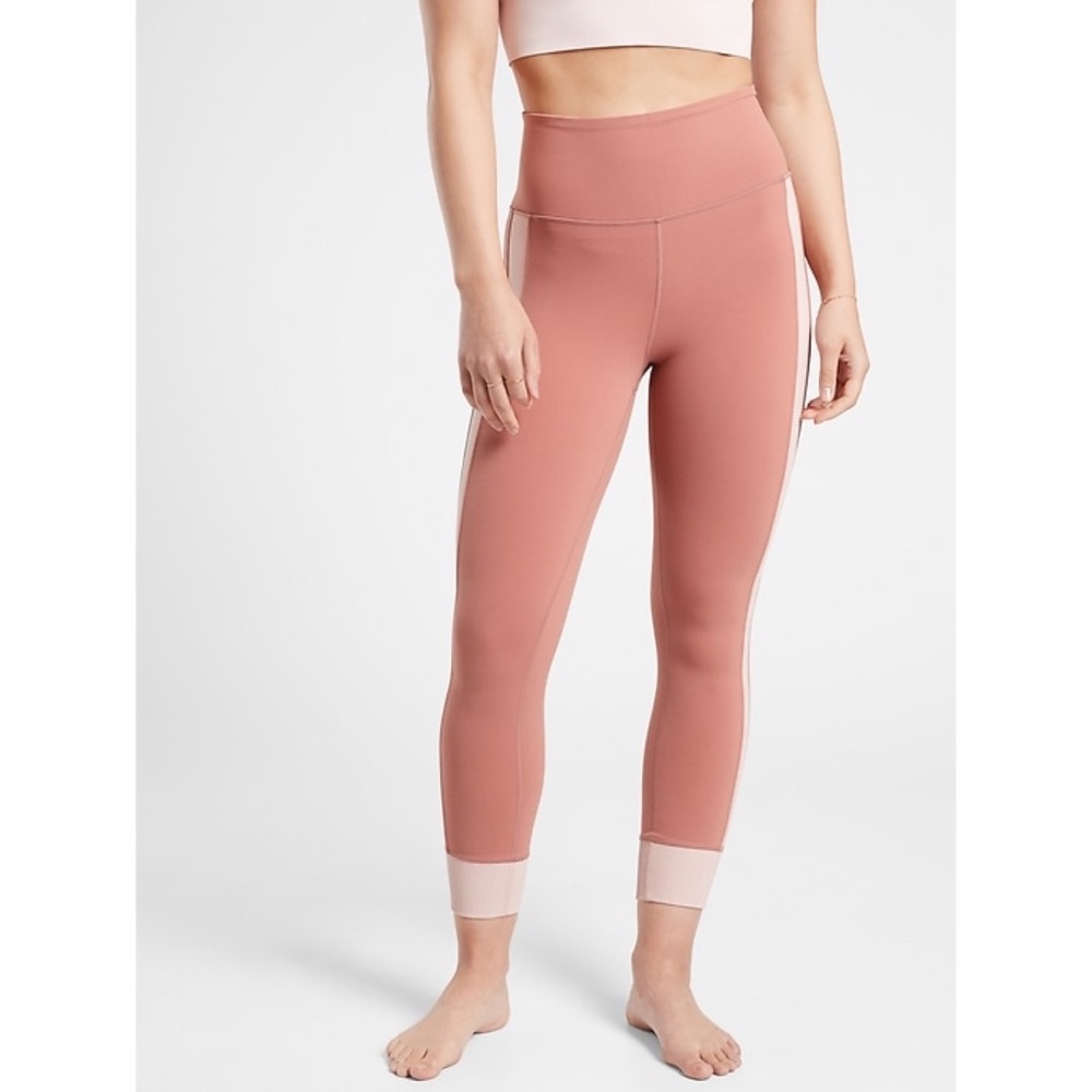Athleta Elation Rib Trim 7/8 Tight Leggings XS